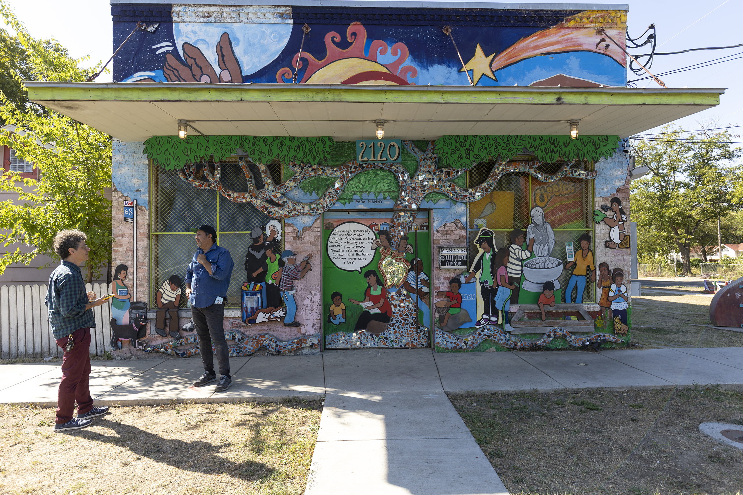 Westside murals reveal a 'museum' of local culture