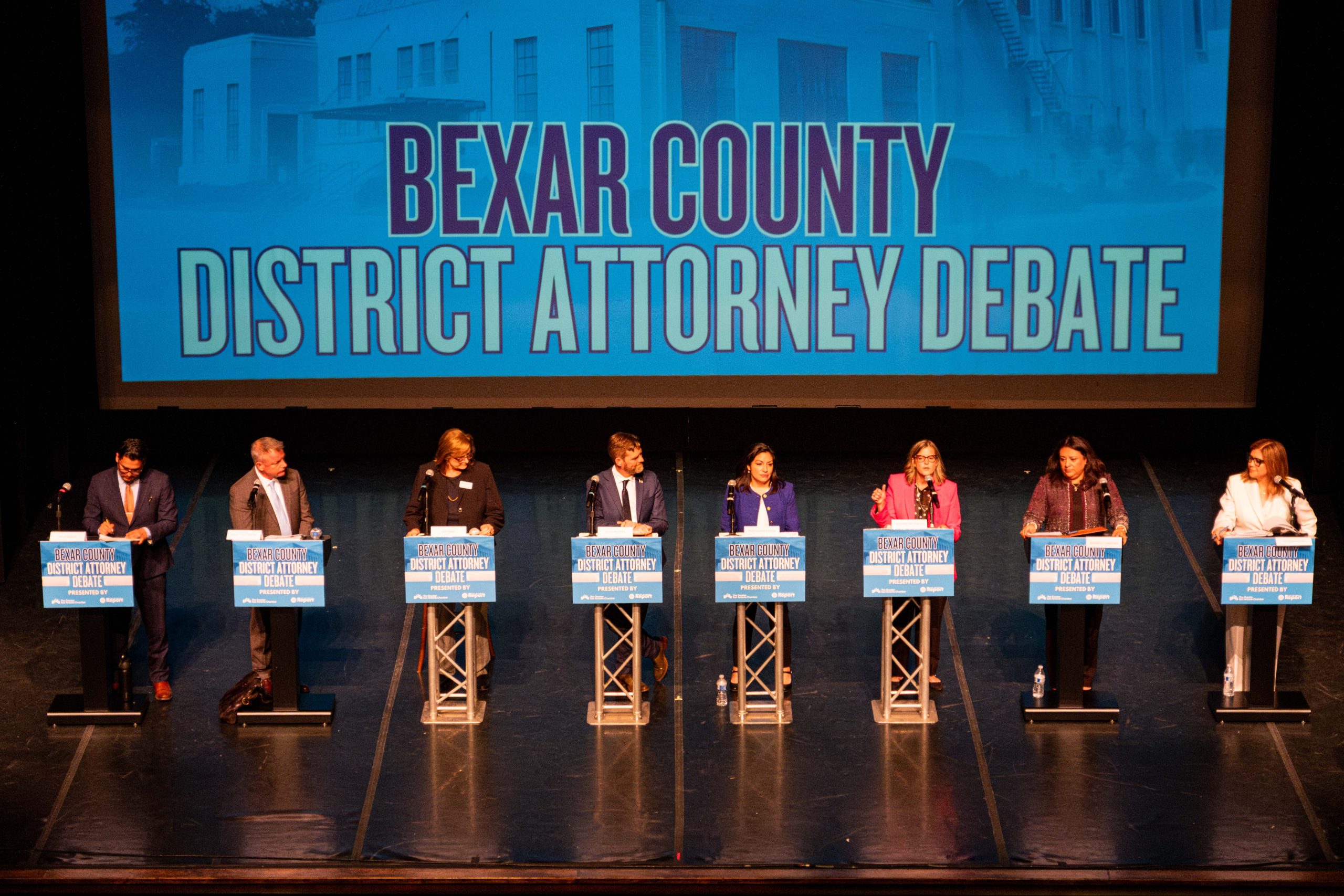 8 Bexar County DA hopefuls debate reform, public security