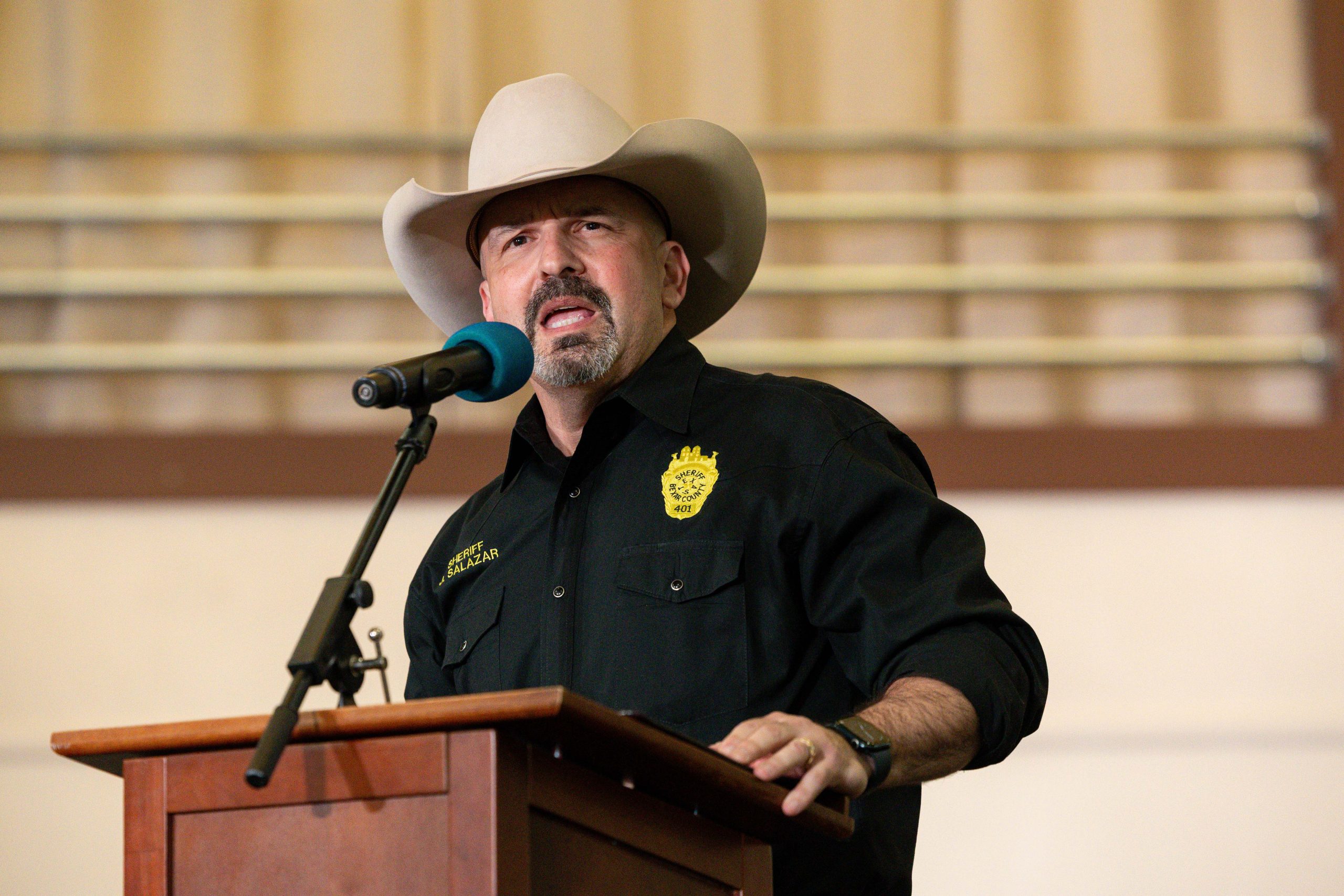 Sheriff Salazar says he’s ‘fine’ after T-boning another car