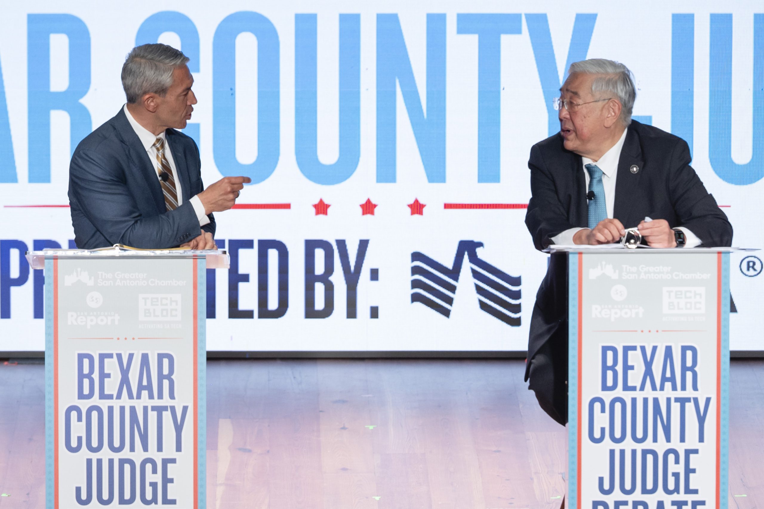 Sakai and Nirenberg rewrite historical past at Bexar County choose debate