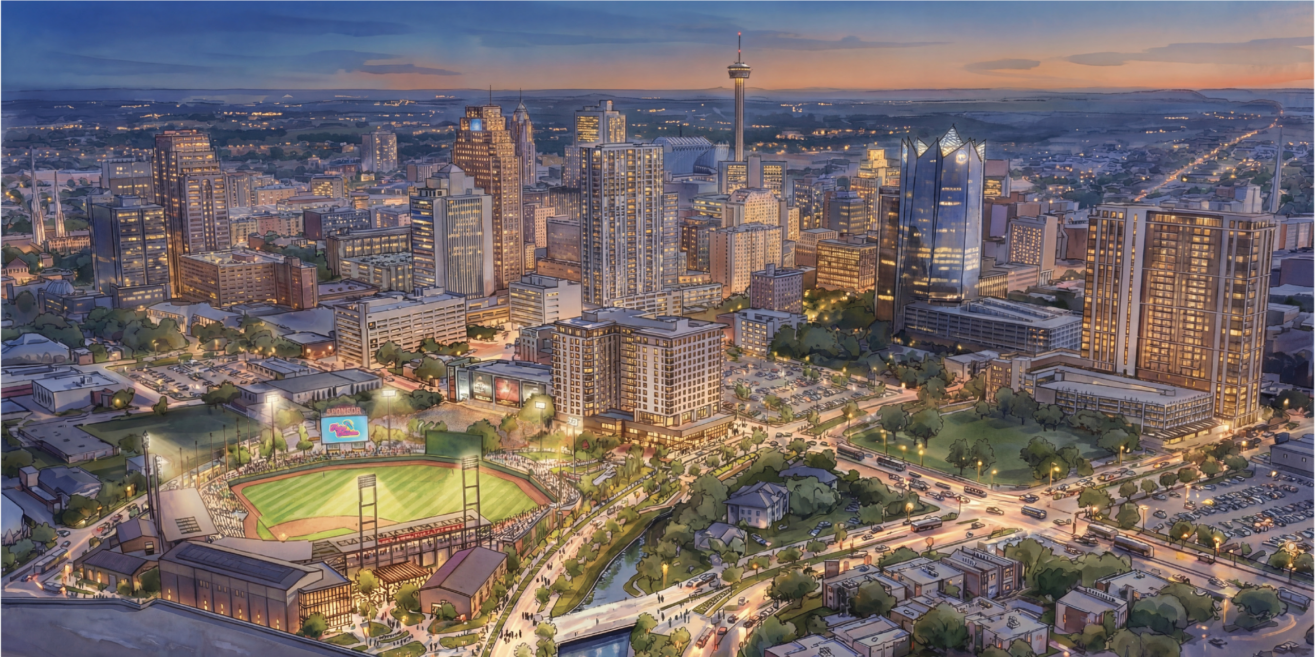 Missions house owners unveil plans for downtown San Antonio ballpark