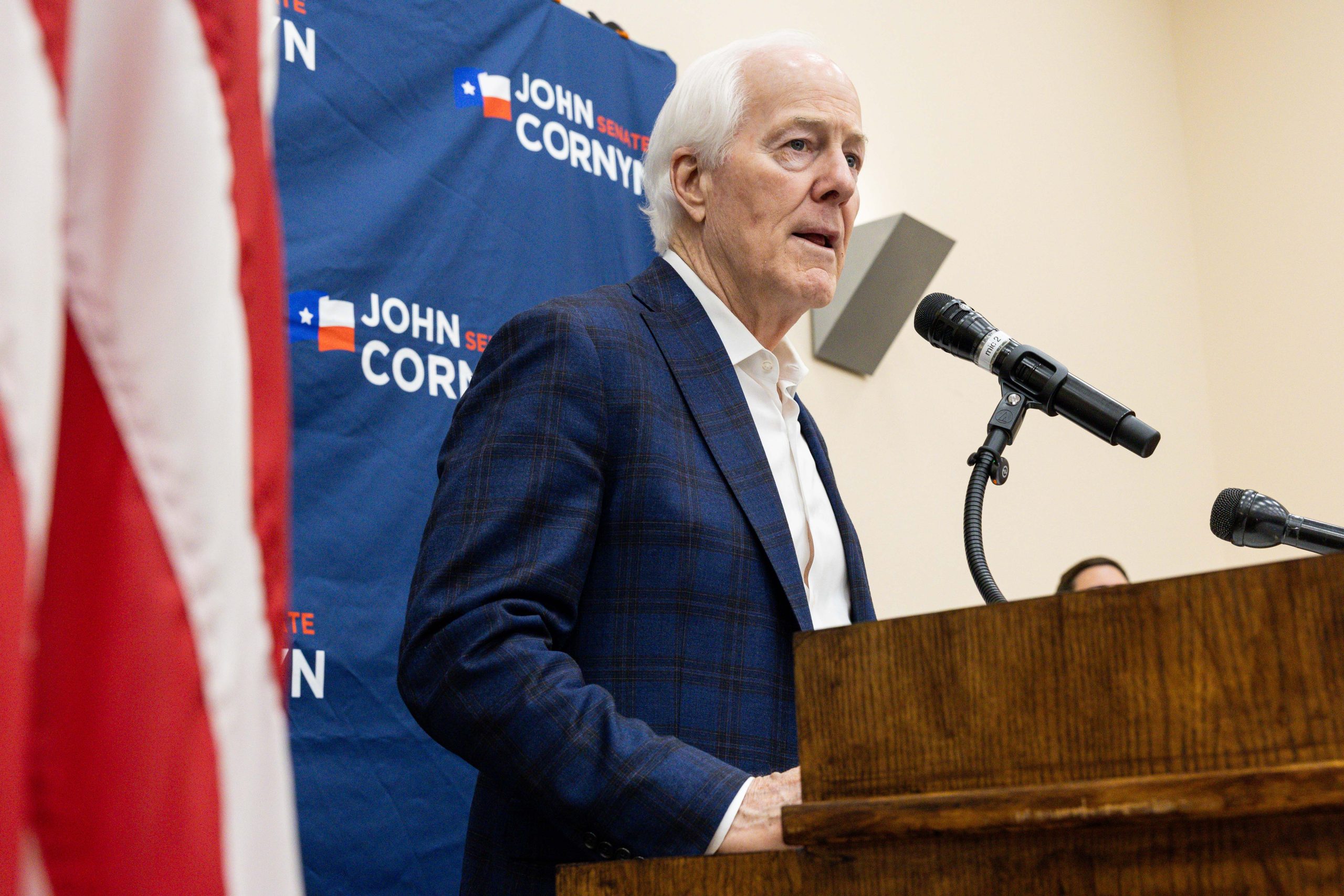 Sen. Cornyn displays on many years of outrunning a altering GOP