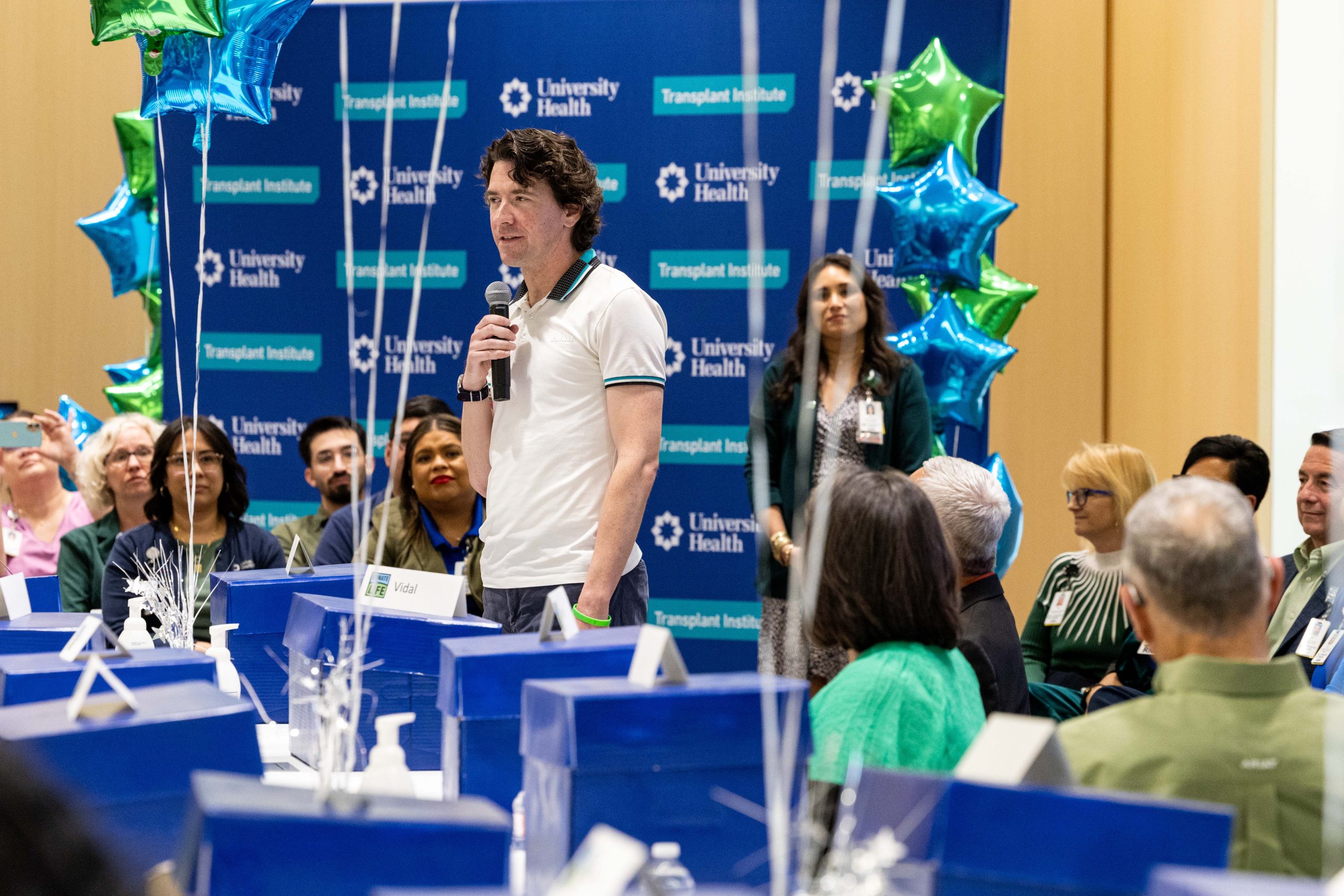 A Kansas City professor donated a portion of his liver and saved a South Texas rancher