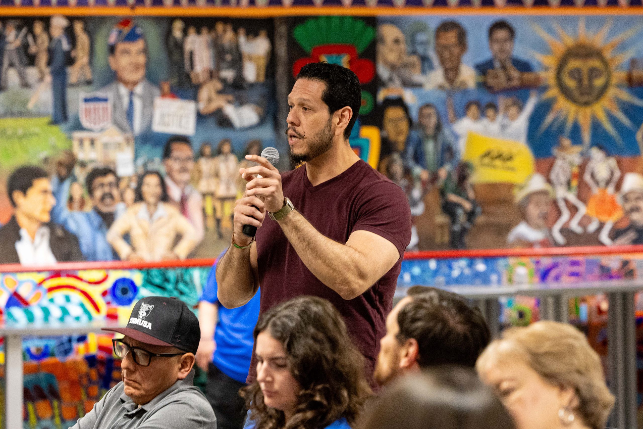 Alamo Faculties runoff candidates take questions at pupil discussion board